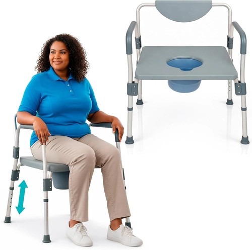 Vive bariatric bedside 1 - bedside, 4-in-1