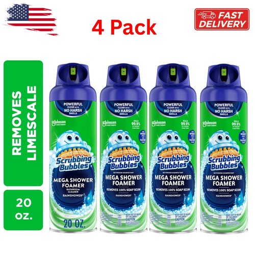 Scrubbing bubbles mega shower - scrubbing,