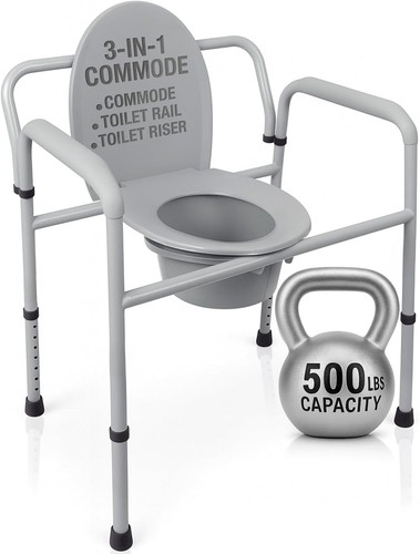 Bariatric bedside 1 - bariatric, 3-in-1