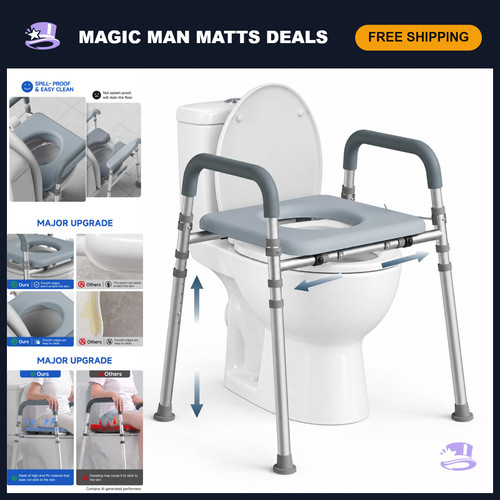 Toilet seat riser with padded - toilet,