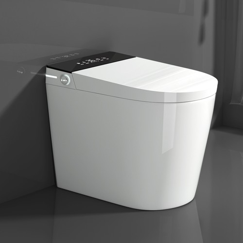 Compact smart toilet - smart, with