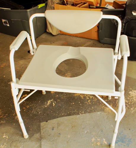 Extra wide folding toilet - folding,