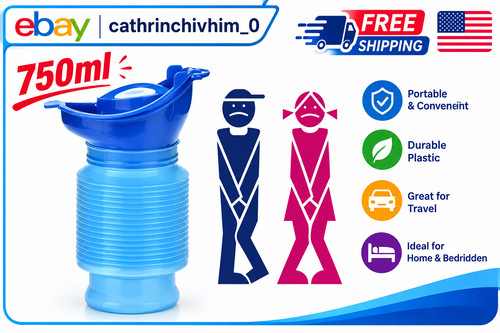 Male female portable urinal - portable,