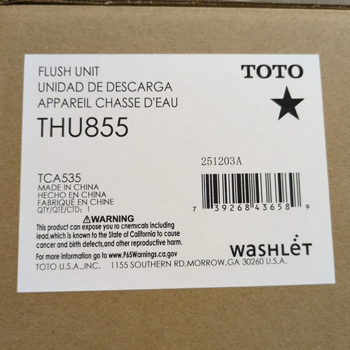 Toto thu855 auto flush - thu855, kit