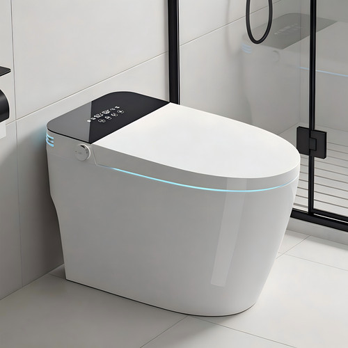 Tankless smart toilet with - toilet,