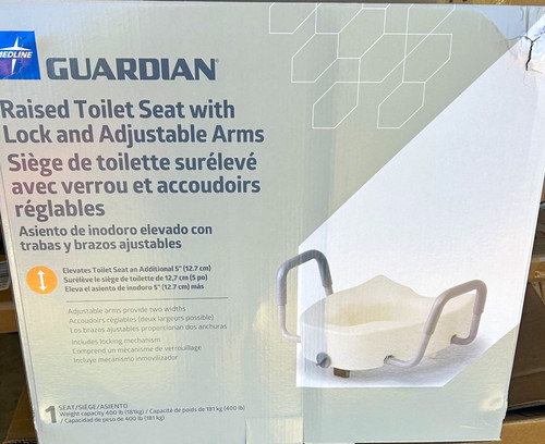 Medline guardian raised - guardian, toilet