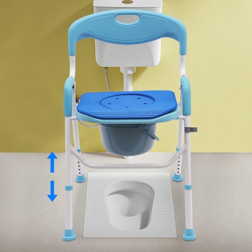 Blue folding shower - folding, with