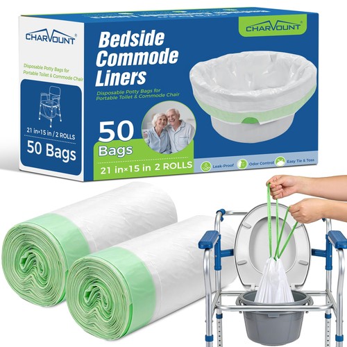Bedside commode liners - commode,