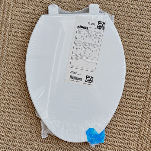 Kohler brevia soft close - kohler, white
