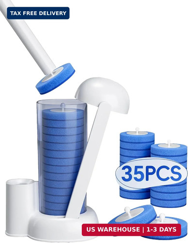 Disposable toilet brush - disposable,