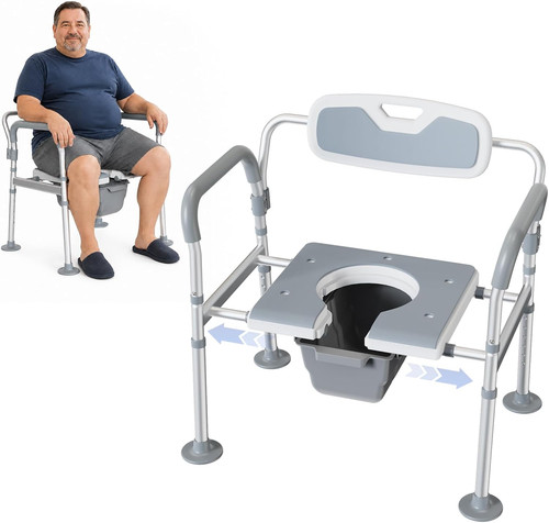 Bariatric bedside commode - bariatric,
