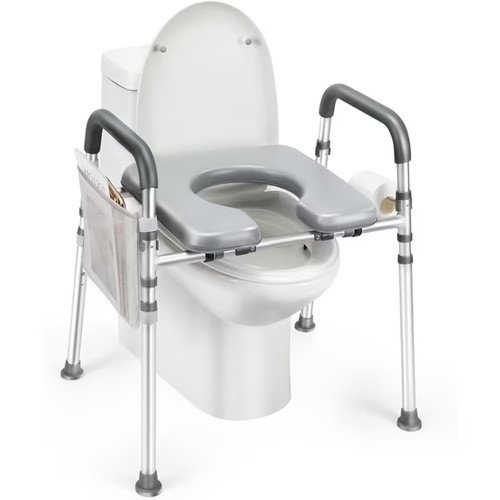 Raised toilet seat with - toilet,